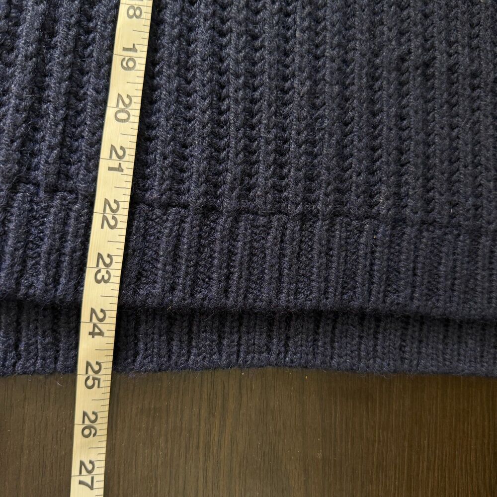 Xirena Sweater Womens Small Apres Ski Snow Bird Stripe Chunky Knit Alpaca Blend - Picture 9 of 9